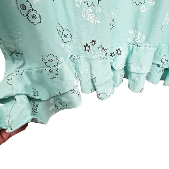 Fresh Produce V-Neck Floral Print Short Sleeve MIDI Dress Sz 20/22 - Picture 9 of 13